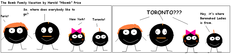 Vacation: Blame Canada!